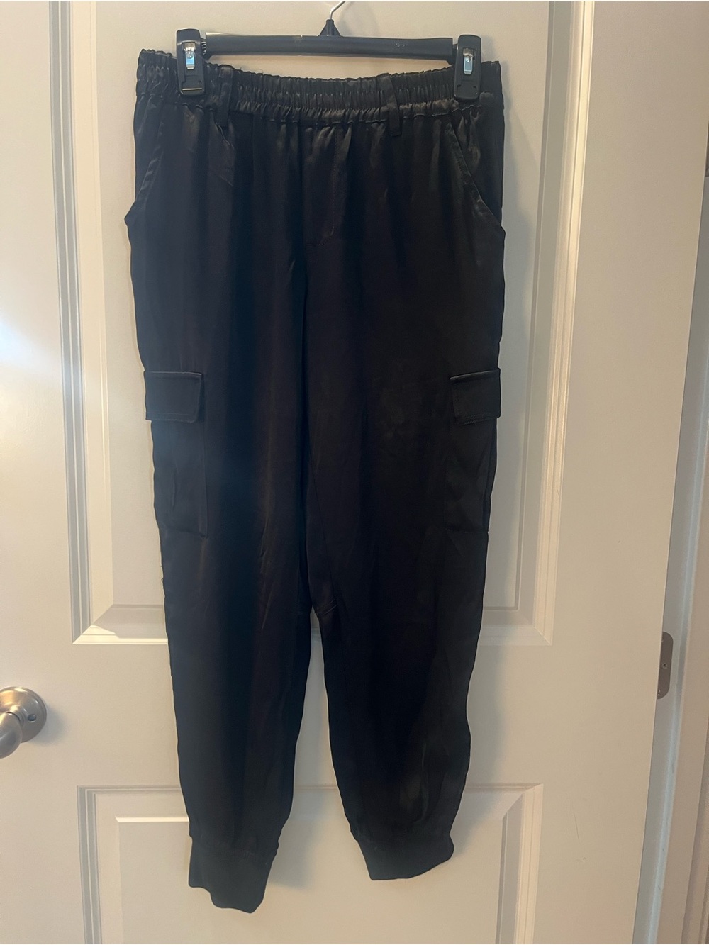 Black Satan Jogger Pants